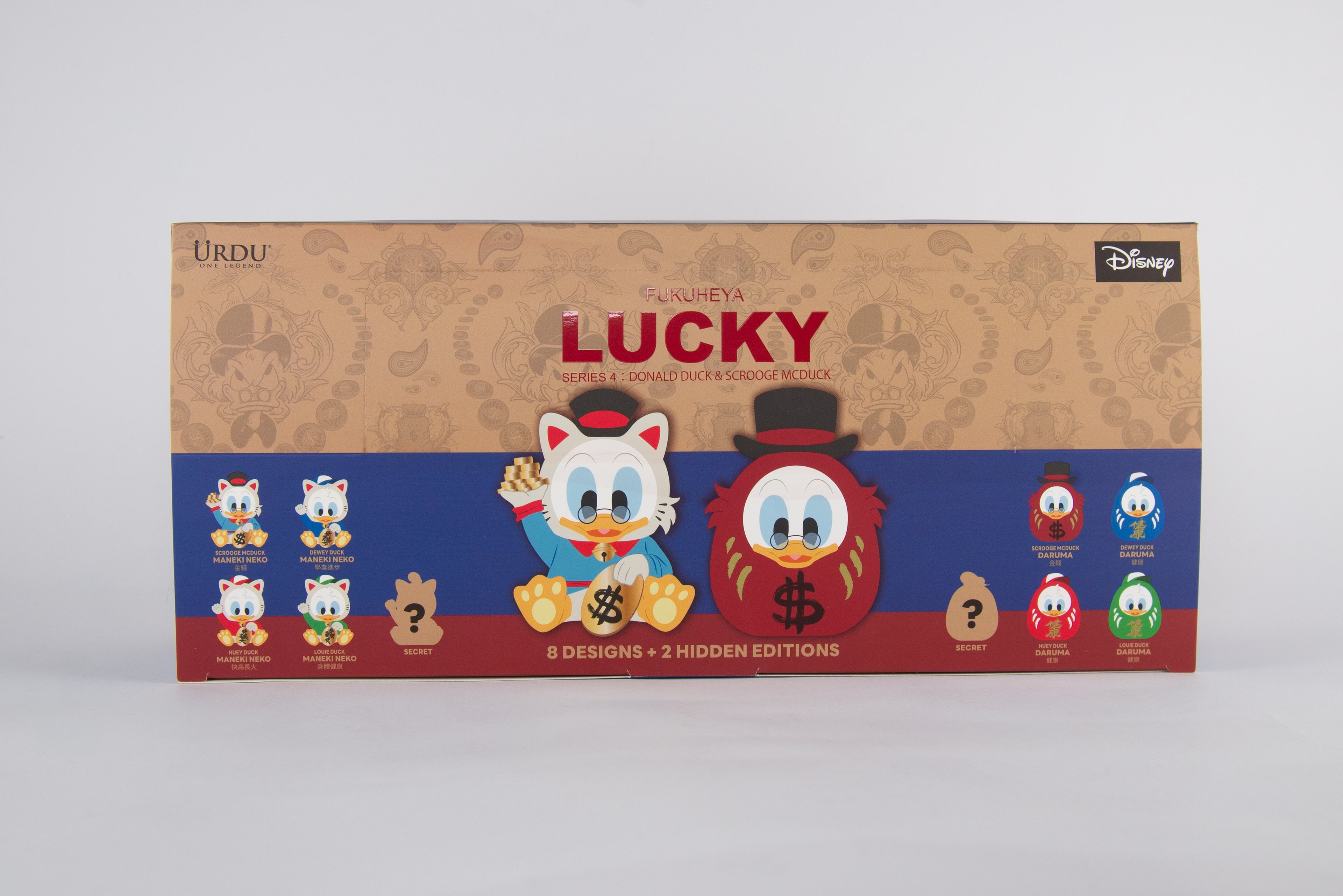 URDU Disney Fukuheya Lucky Blind Box Series - Donald Duck & Scrooge Mcduck