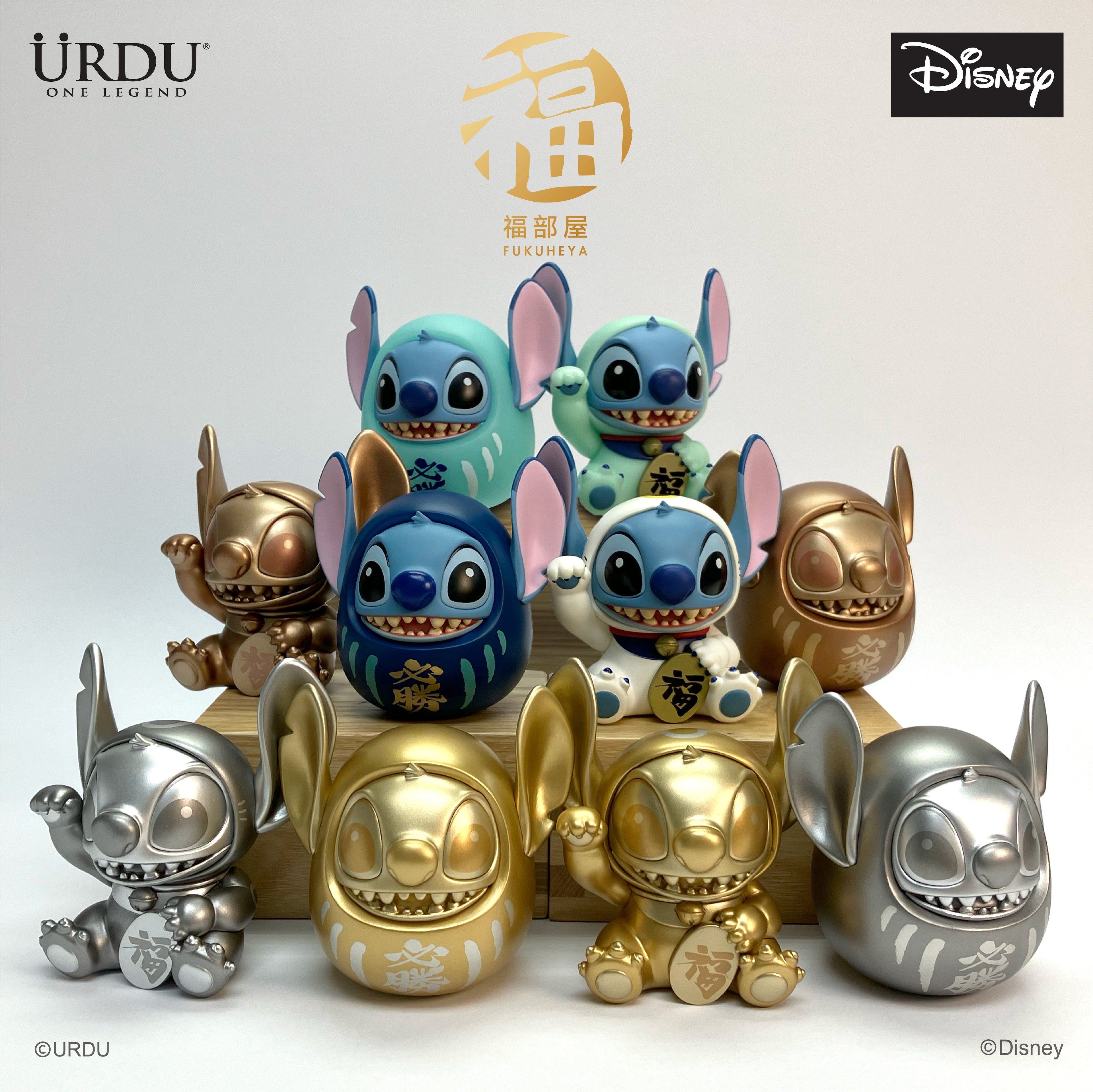 URDU Disney Fukuheya Lucky Blind Box Series - Stitch