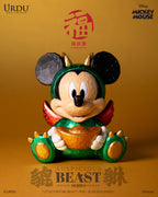 URDU Disney Fukuheya Auspicious Beast Series "Little Fortune Beast" - Pixiu - Mickey