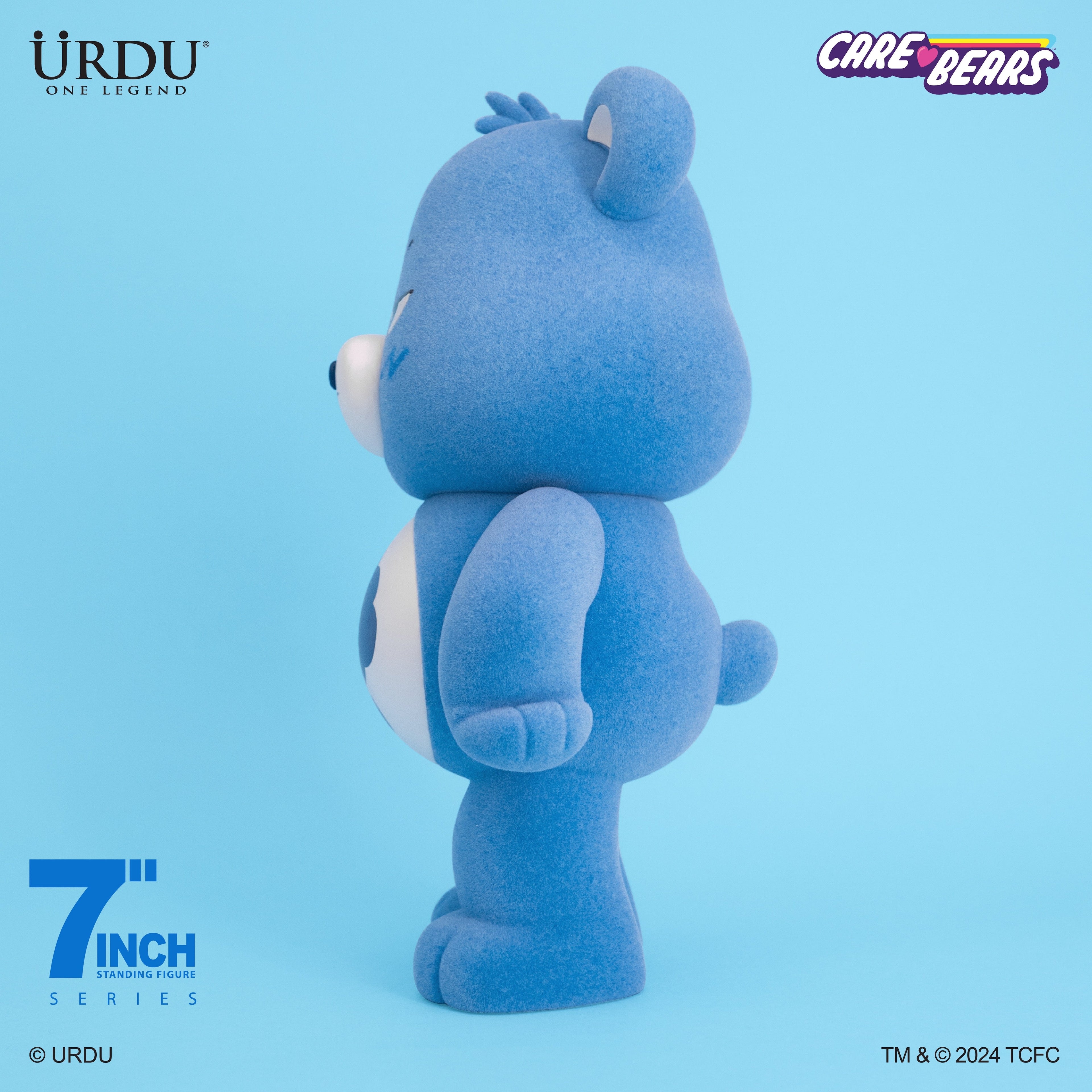 URDU x CloudCo 7-inch Standing Figure – Care Bears Unlock The Magic (Grumpy Bear)