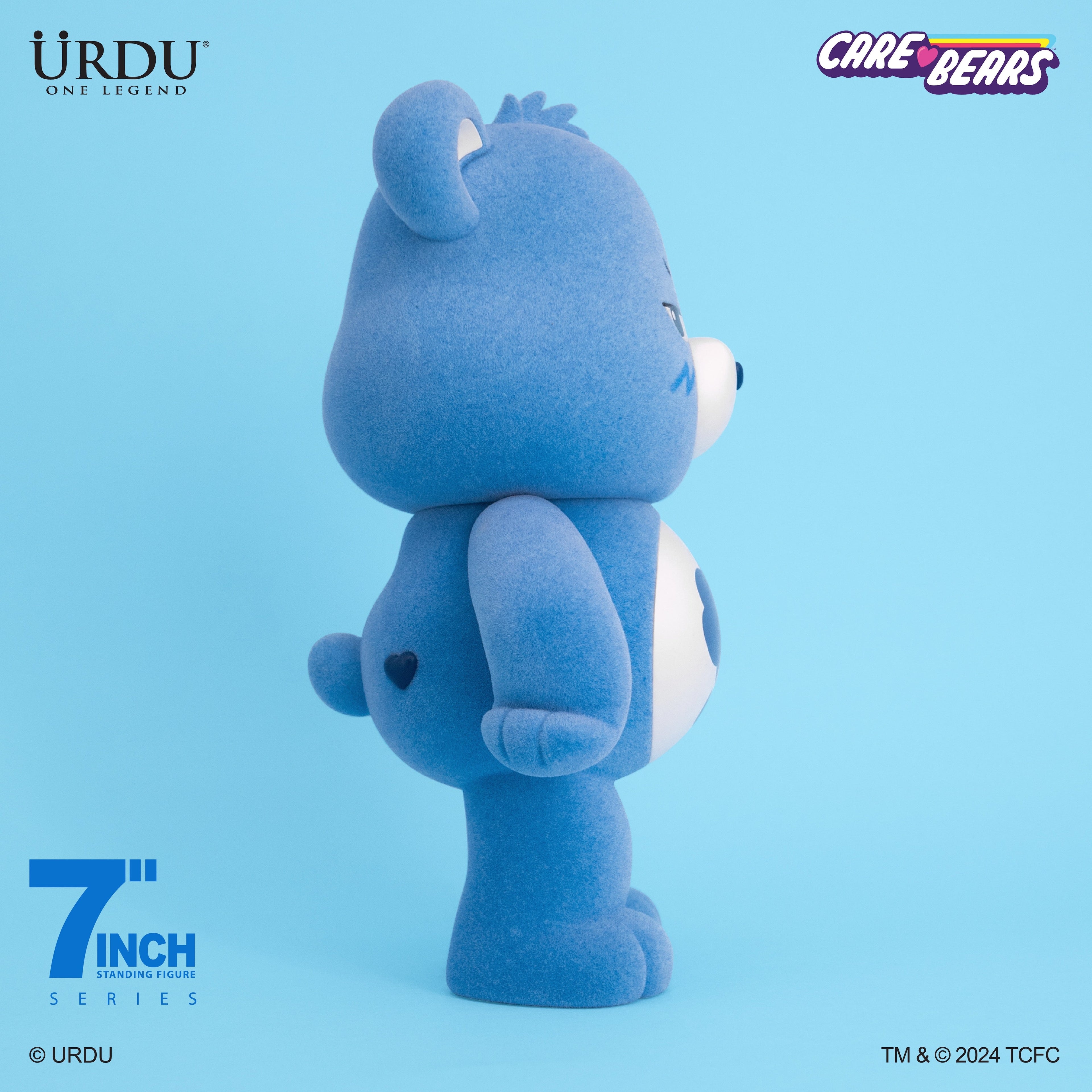 URDU x CloudCo 7-inch Standing Figure – Care Bears Unlock The Magic (Grumpy Bear)