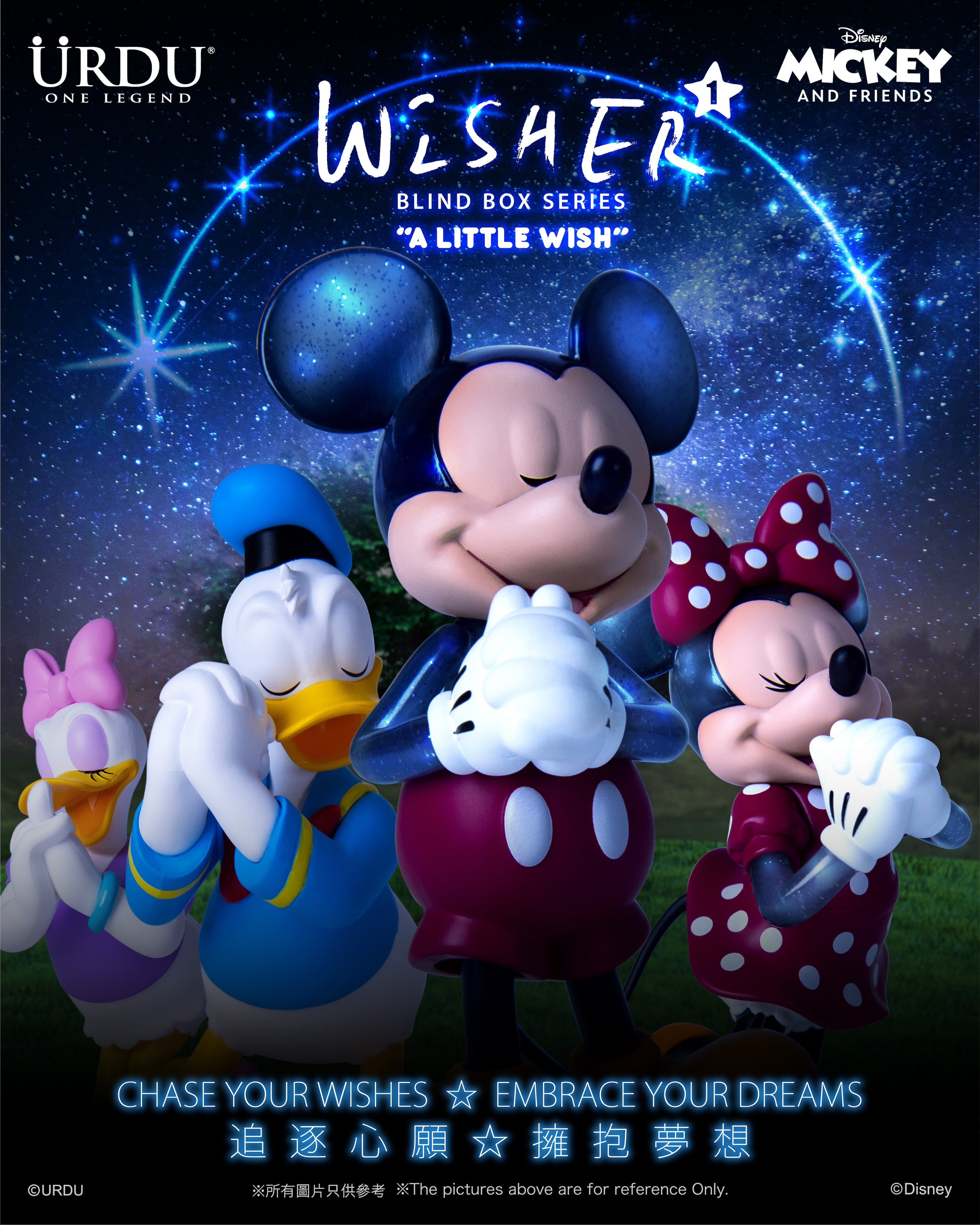 URDU Disney Wisher Series 'A Little Wish' - Mickey & Friends