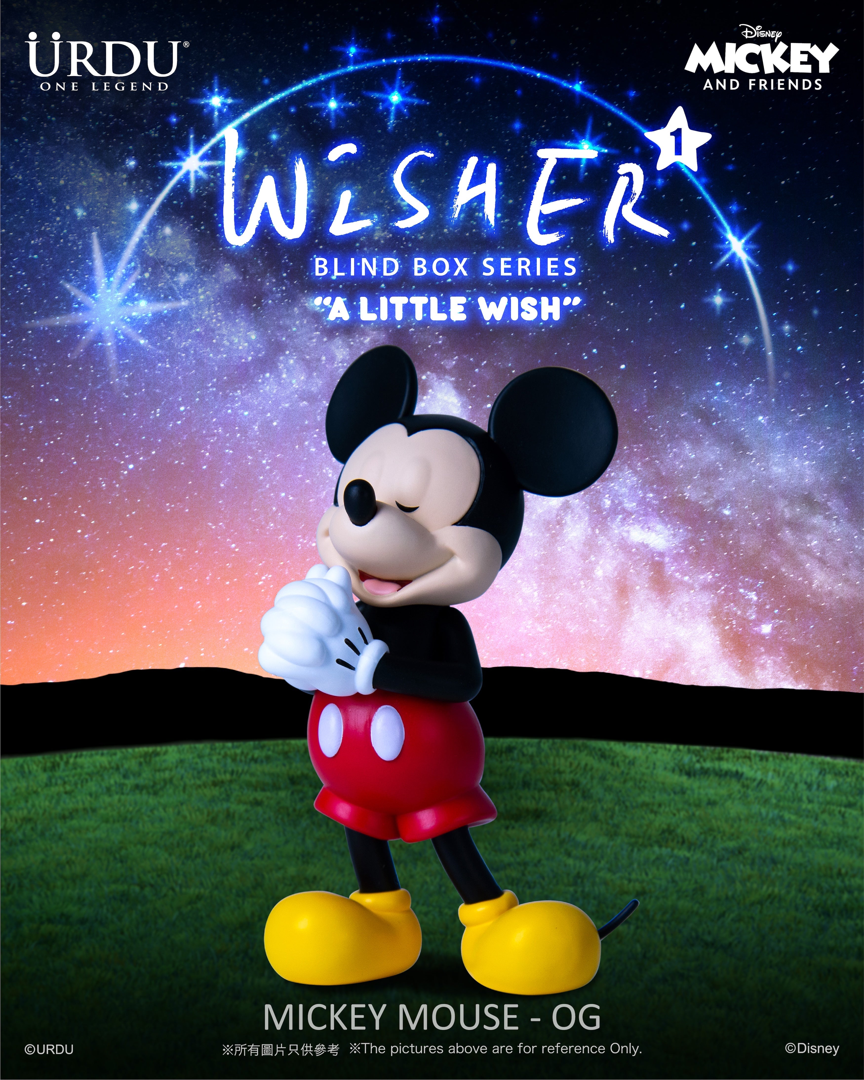 URDU Disney Wisher Series 'A Little Wish' - Mickey & Friends
