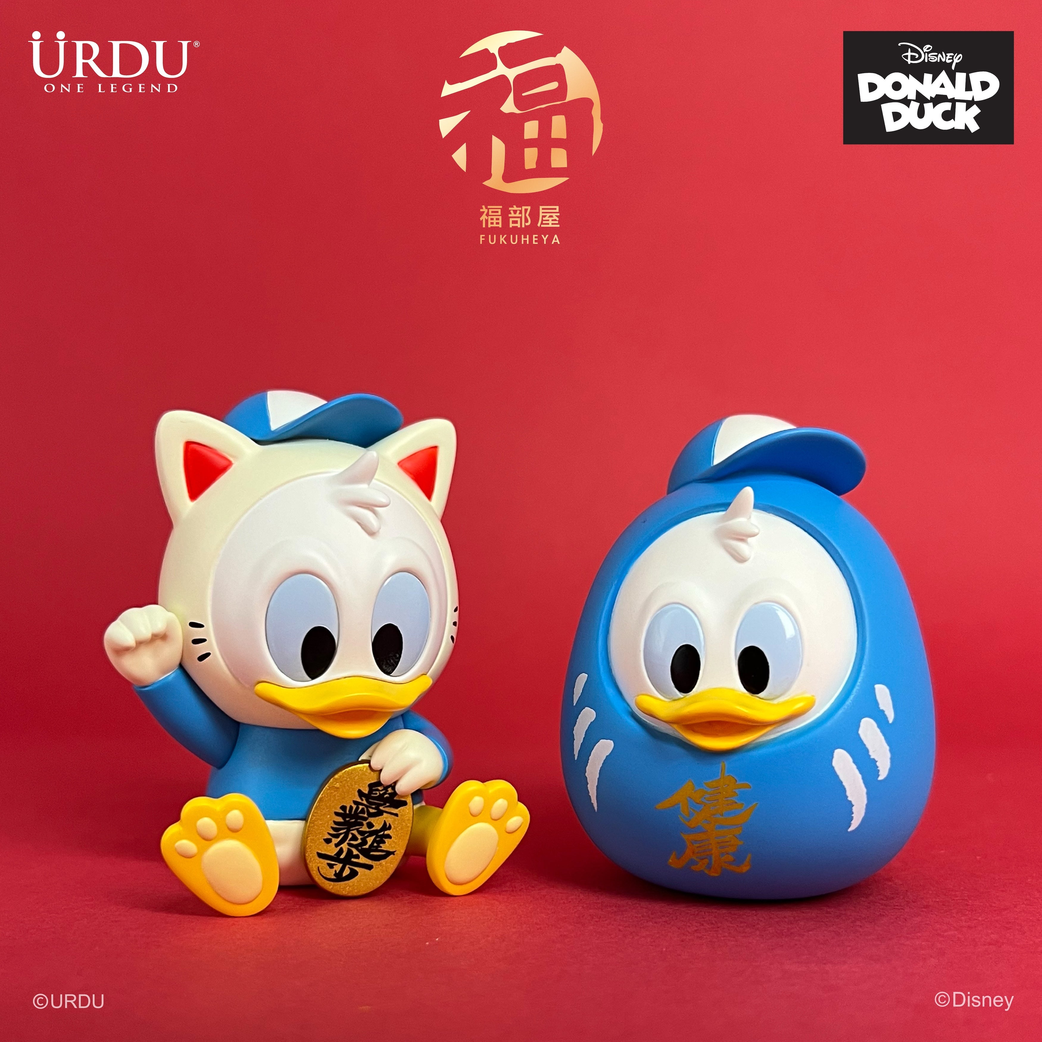 URDU Disney Fukuheya Lucky Blind Box Series - Donald Duck & Scrooge Mcduck
