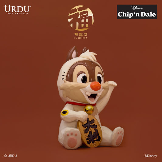 DISNEY FUKUHEYA MANEKI NEKO CHIP & DALE (Original)