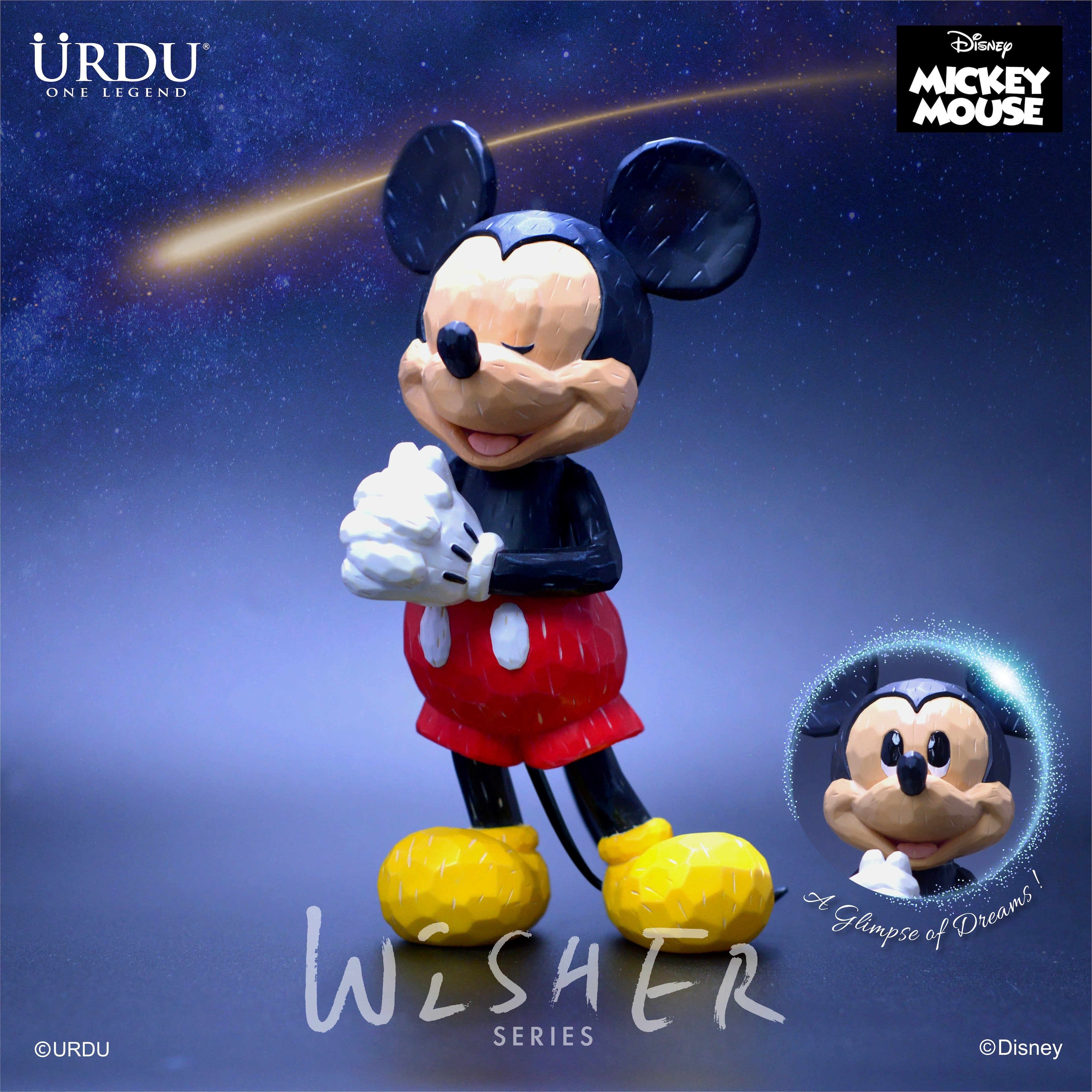 URDU Disney Wisher Series Figure - Mickey Mouse