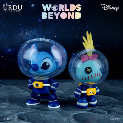 DISNEY WORLDS BEYOND BLIND BOX SERIES 2 - STITCH AND SCRUMP